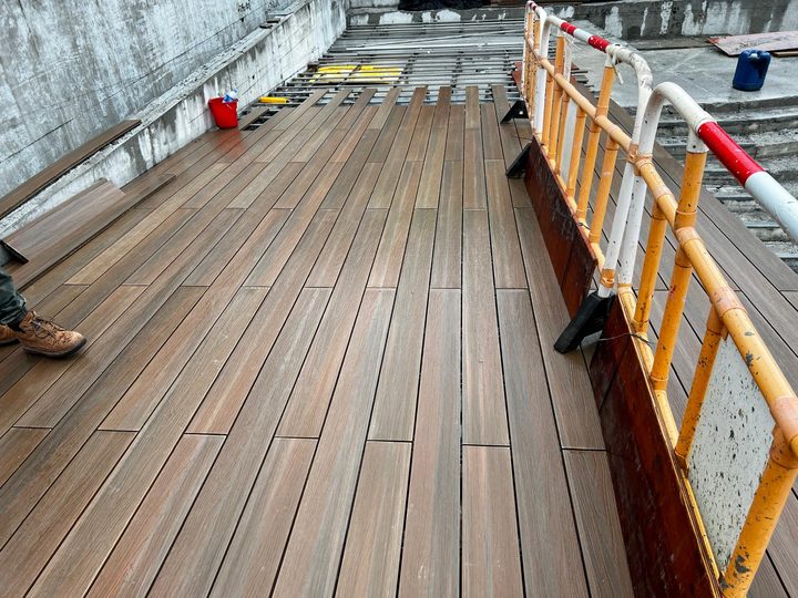 Tuen Mun Sham Shing composite wood project Hong Kong — photo 1