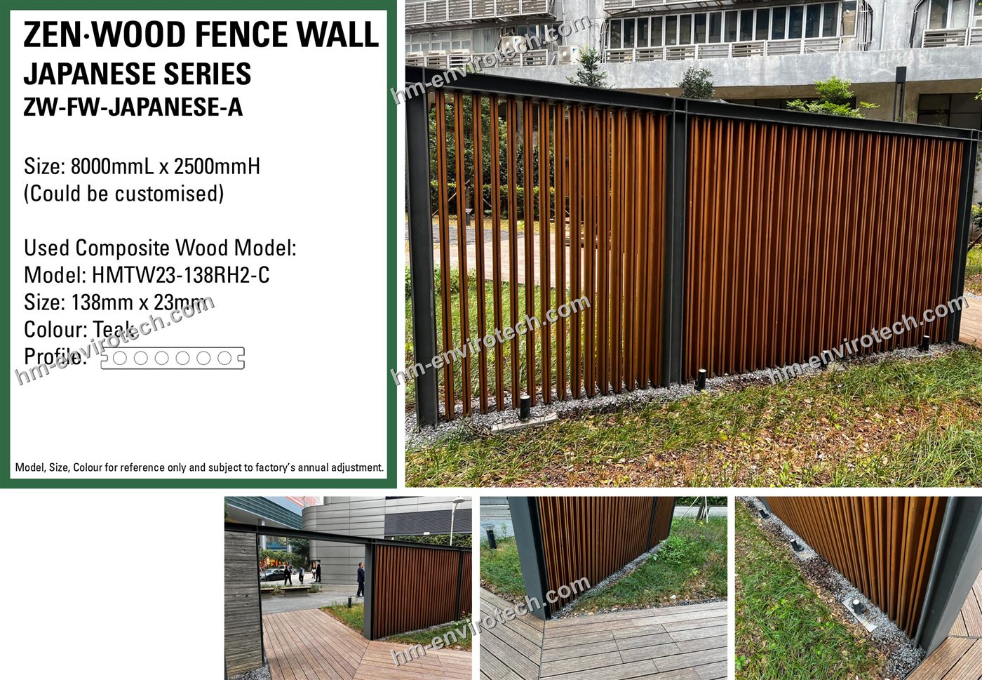 Japanese Series fence